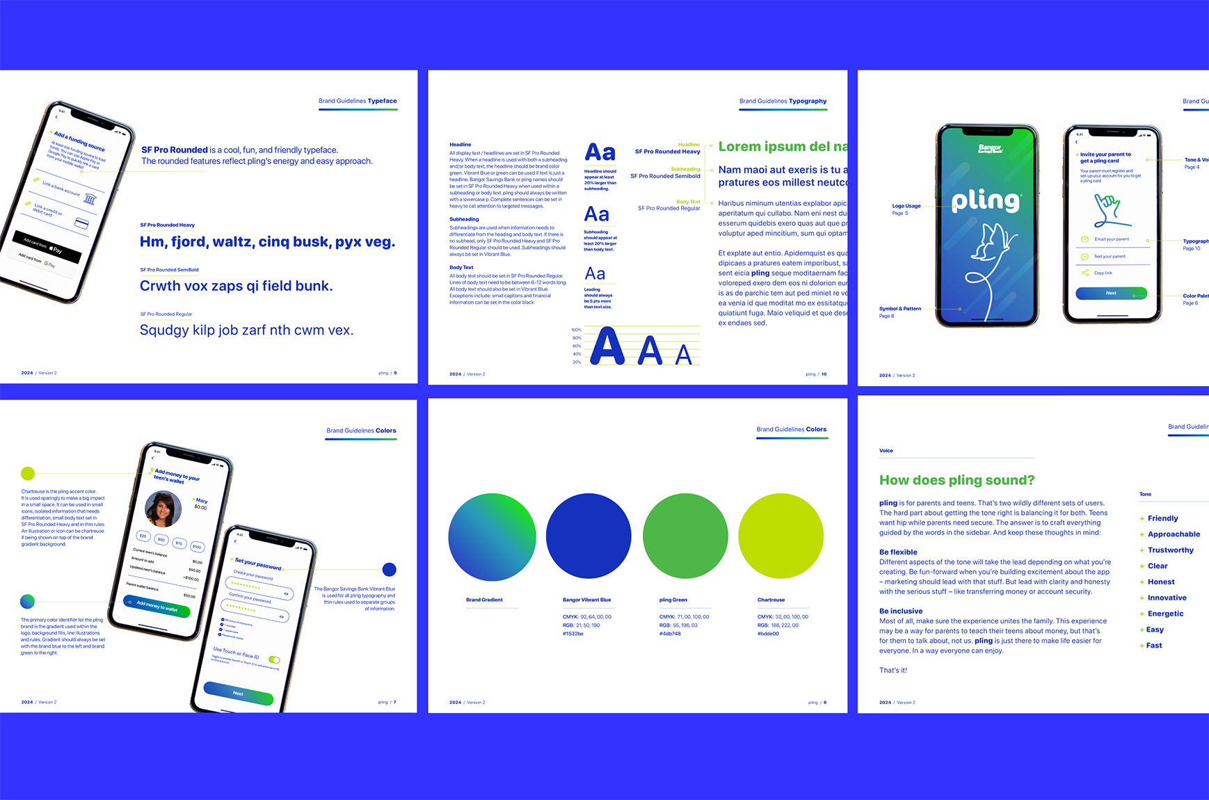pling screens